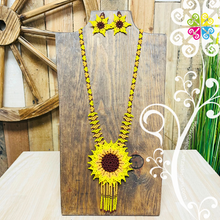 Sunflower Beaded Set