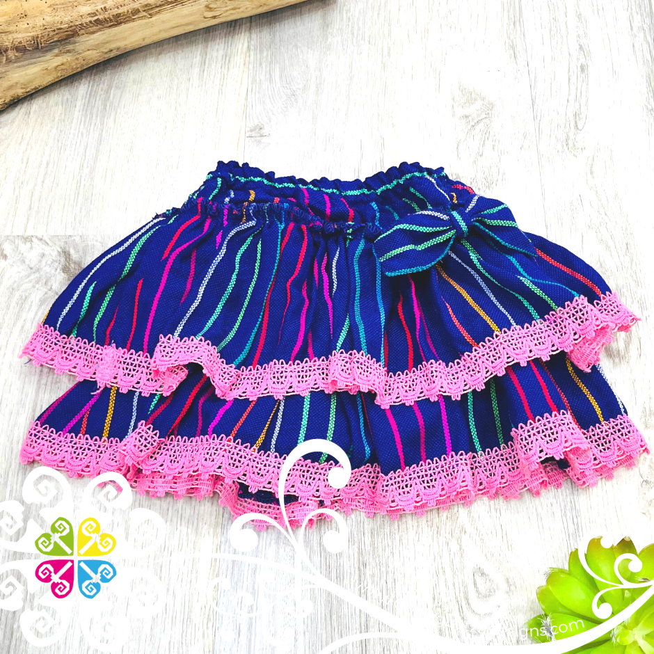 Purple Rallitas Primavera Girl Set - Mexican Children Outfit