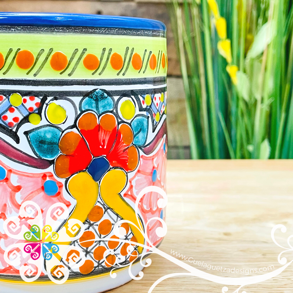 Floral Bouquet Talavera Mug - Single Talavera Mug