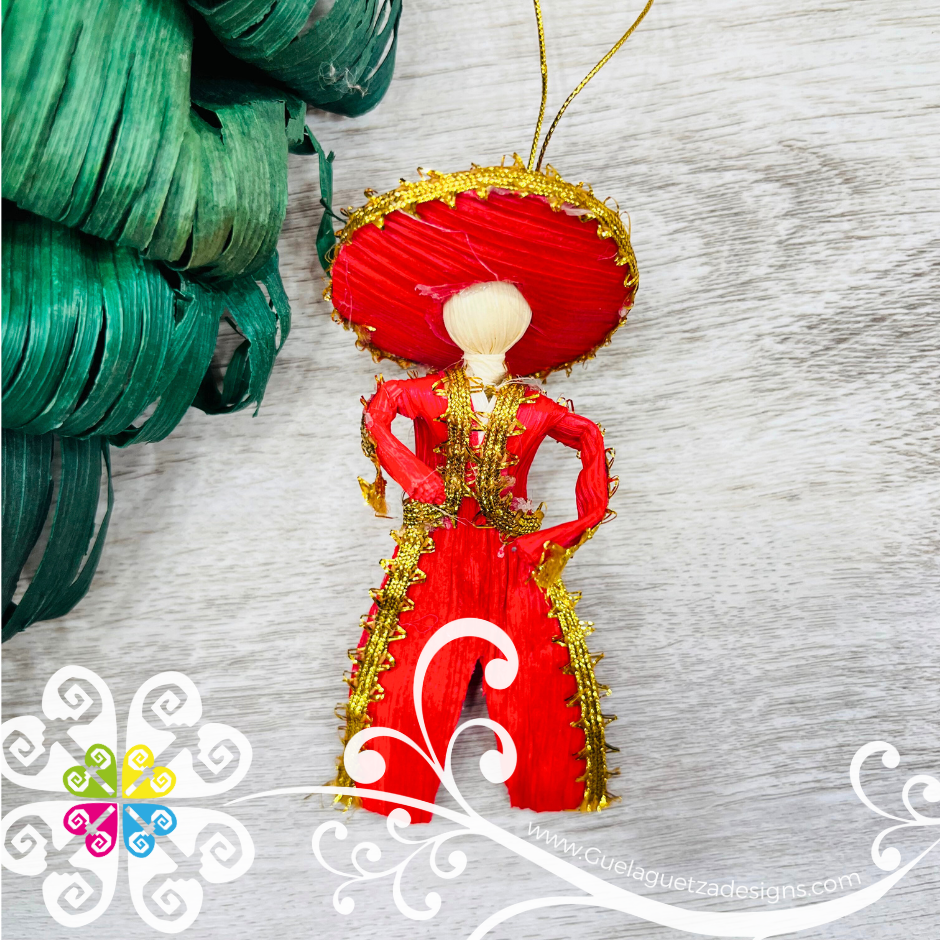 Set of 6 - Mariachi Ornaments