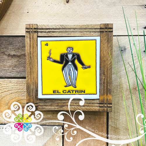 El Catrin - Loteria Wall Art