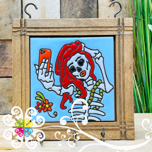 La Toxica Key Holder - Day of the Dead Wall Art