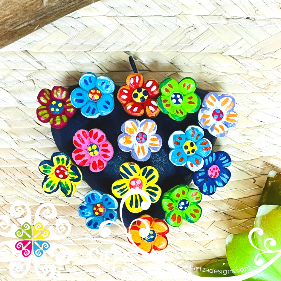 Mini Flower Garden Design Heart - Corazon de la Vida - Barro Cocido