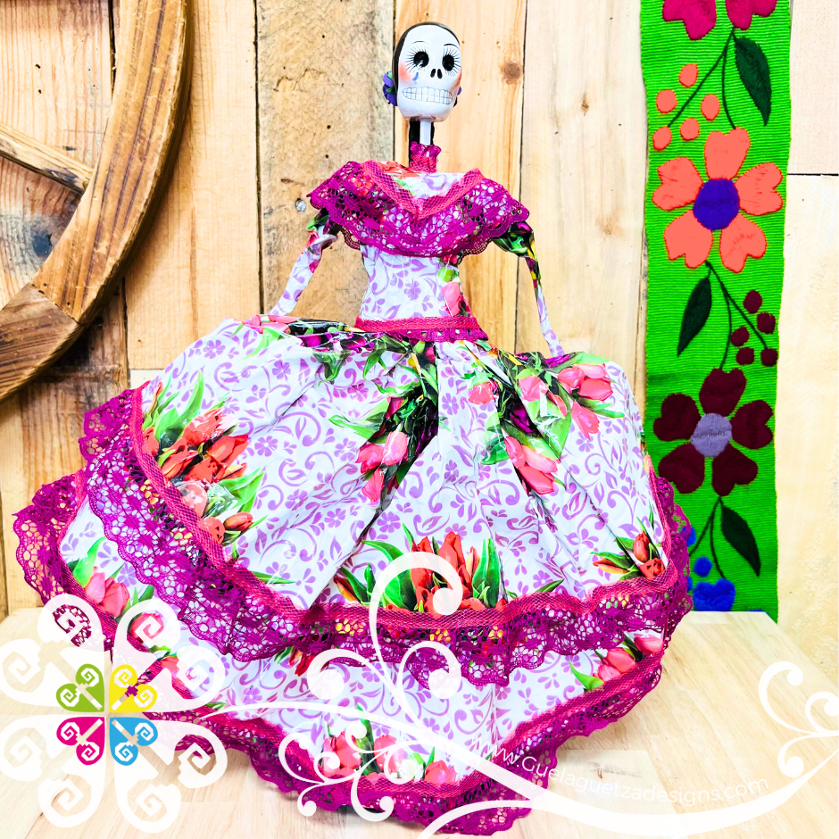 Catrina Escaramuza Papel Mache