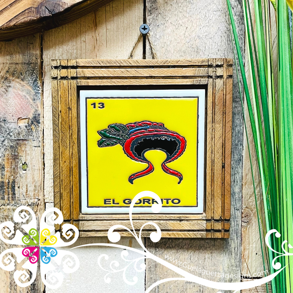 El Gorrito - Loteria Wall Art