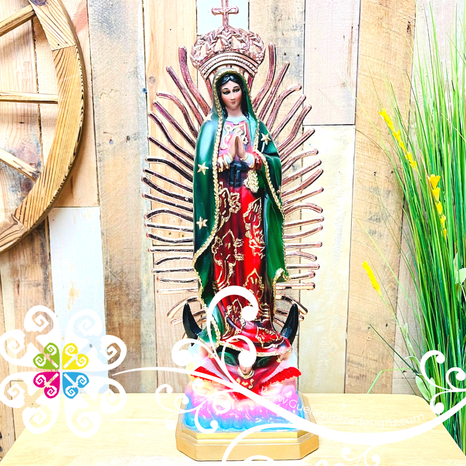 Medium Virgen de Guadalupe Statue