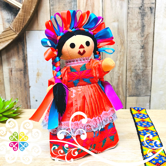 Multicolor Maria Mexicana Otomi Doll - Fina