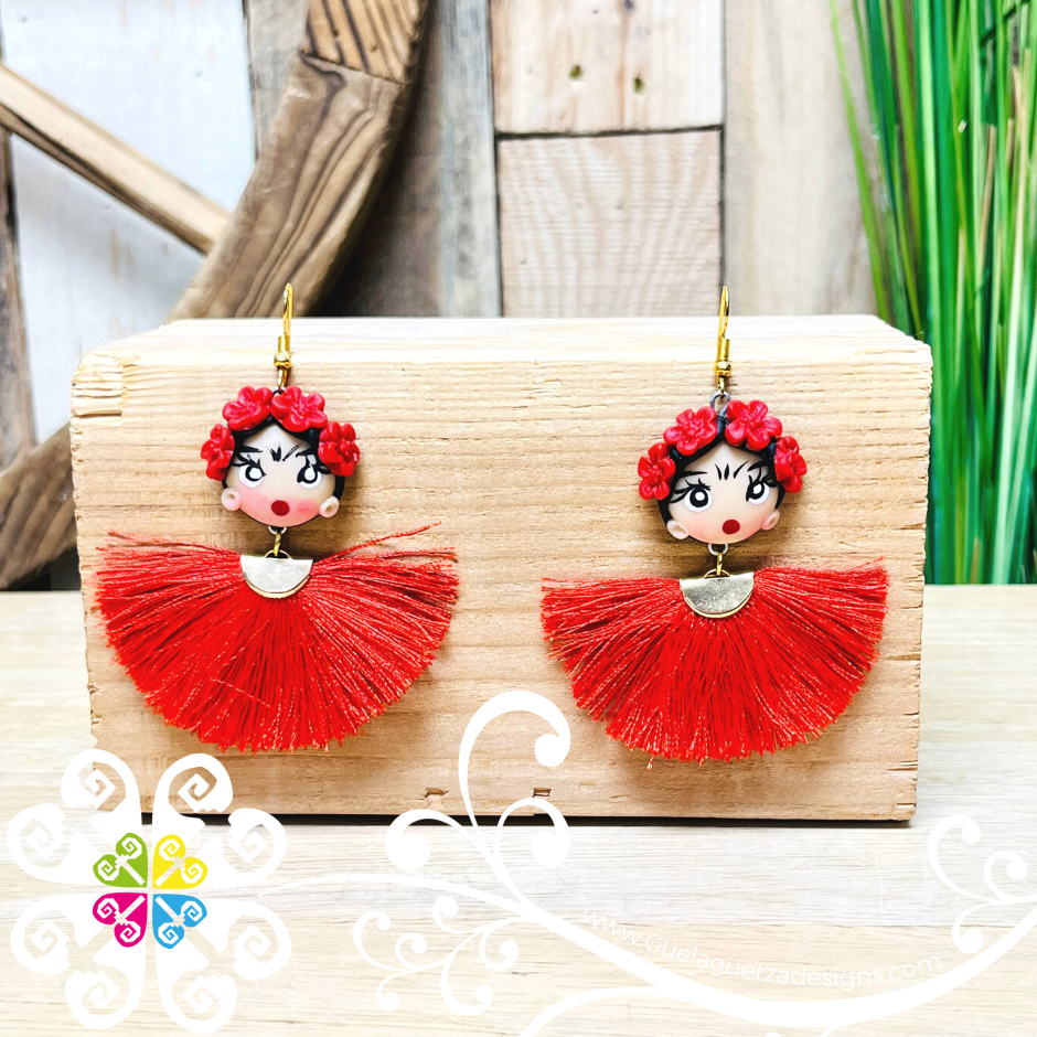 Frida Abanico - Artisan Earrings