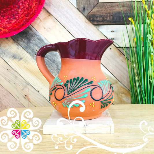 Small Natural Clay Pitcher - Jarro