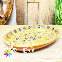 Capula Clay Fino Medium Oval Tray - Artisan Kitchen