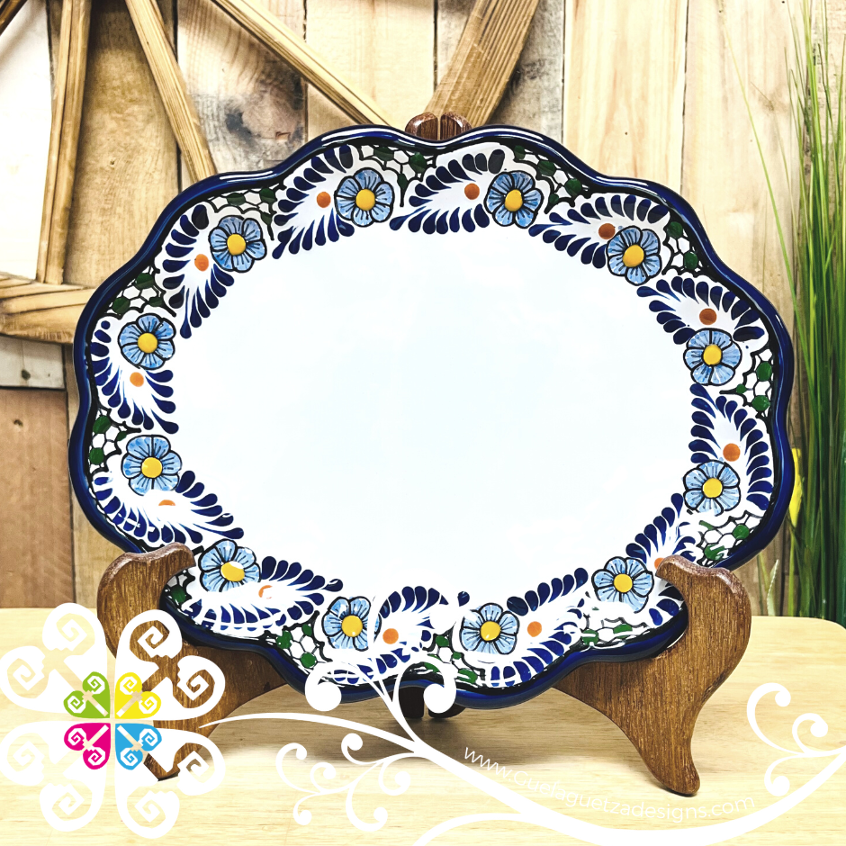 Talavera Oval Tray - Talavera Puebla