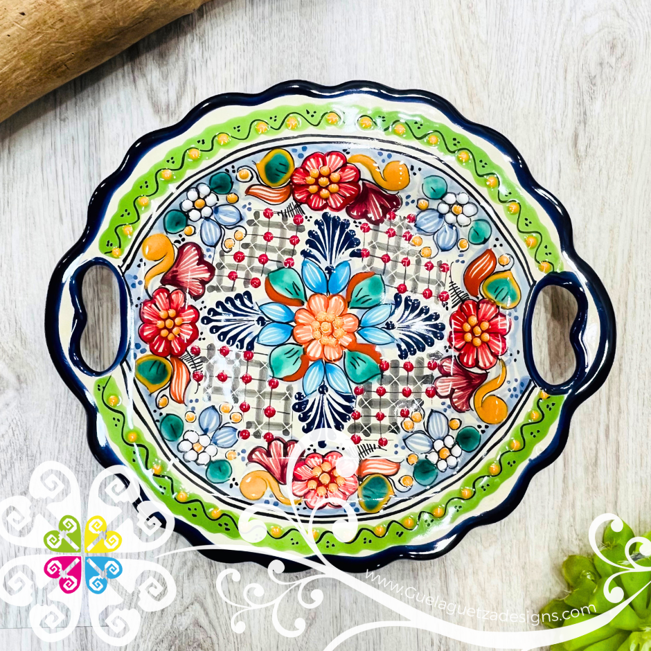 Large Arrocera Talavera Tray - Talavera Kitchen