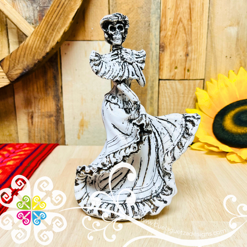 Medium Dancing Catrina - Day of the Dead Decoration Resin statue