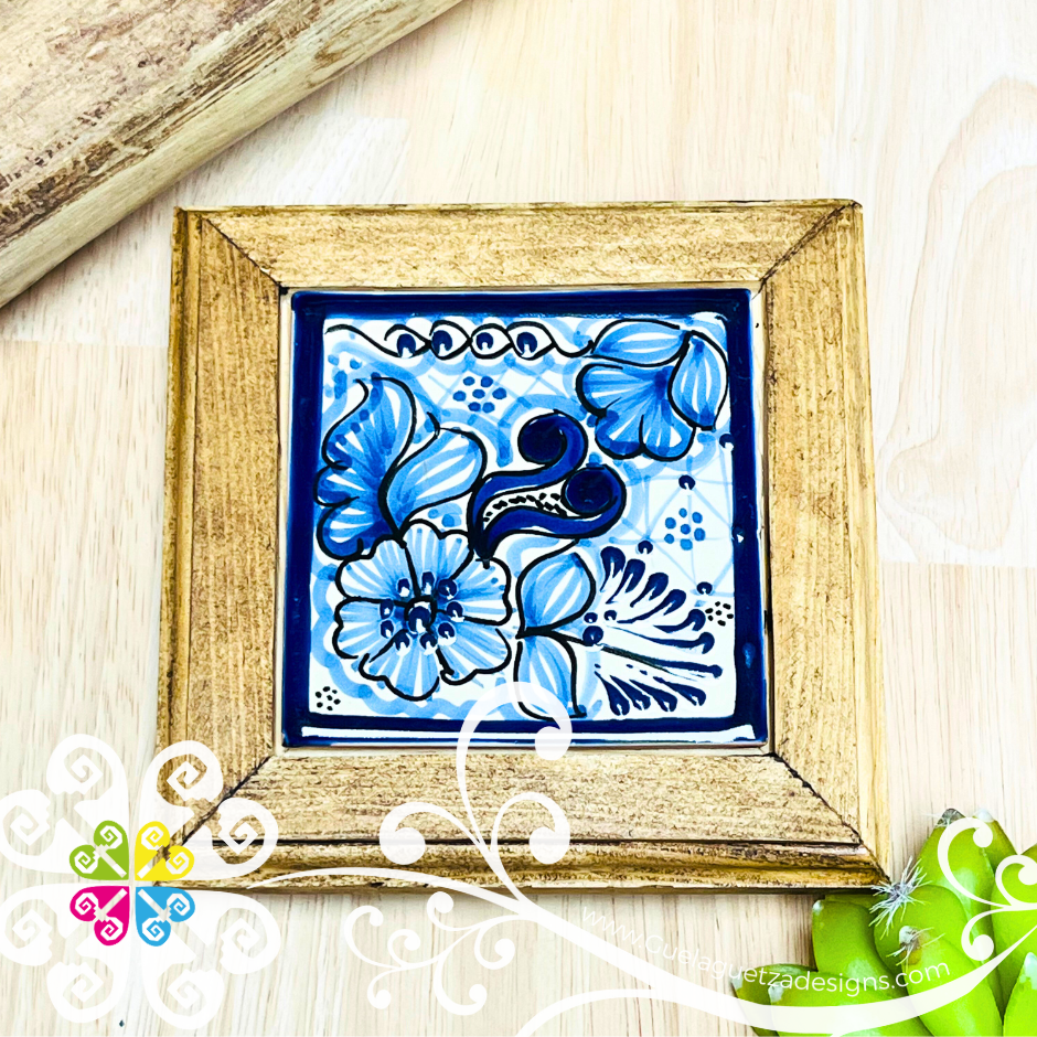 Rustic Square Talavera Trivet Stand - Talavera Home