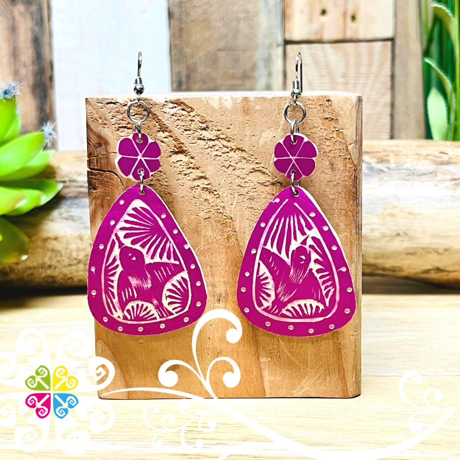 Jicara Triangle Artisan Earrings - Earrings