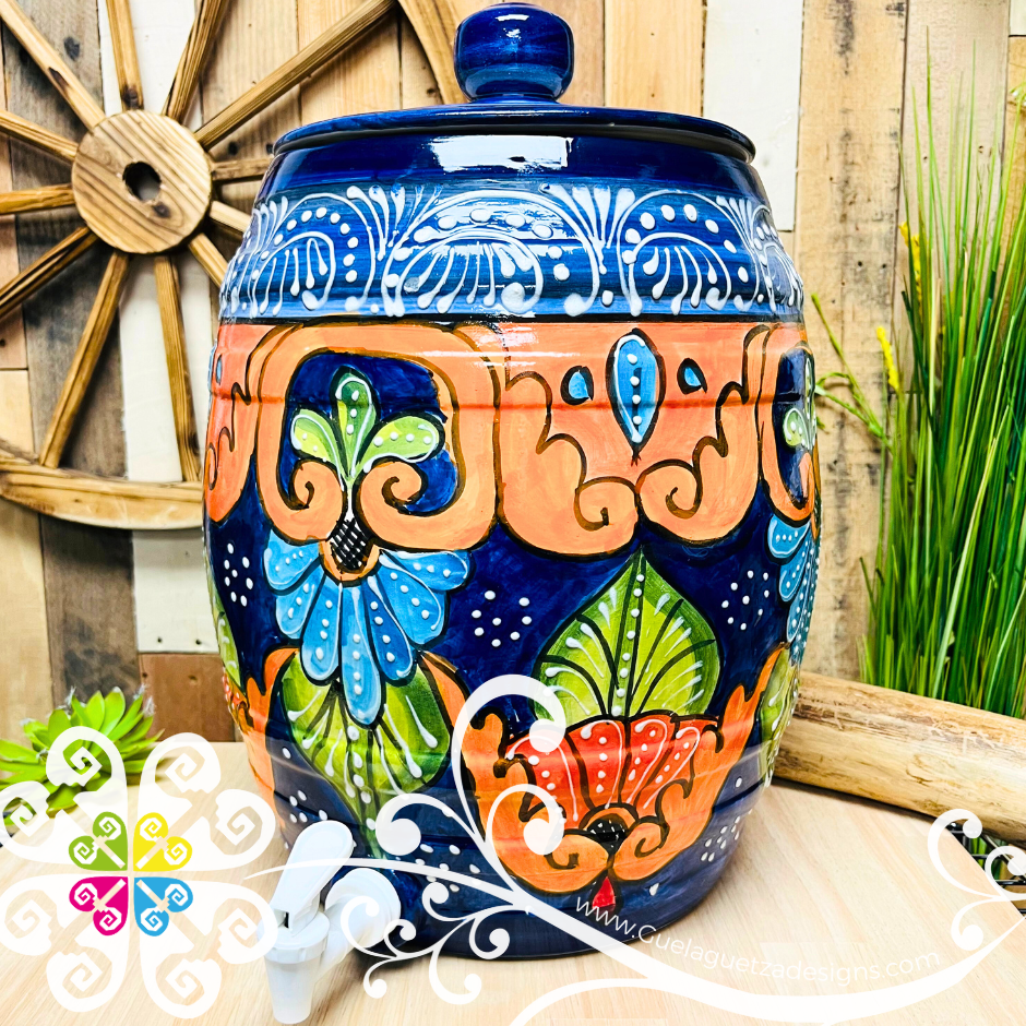 Talavera Water Jug - Water Dispenser