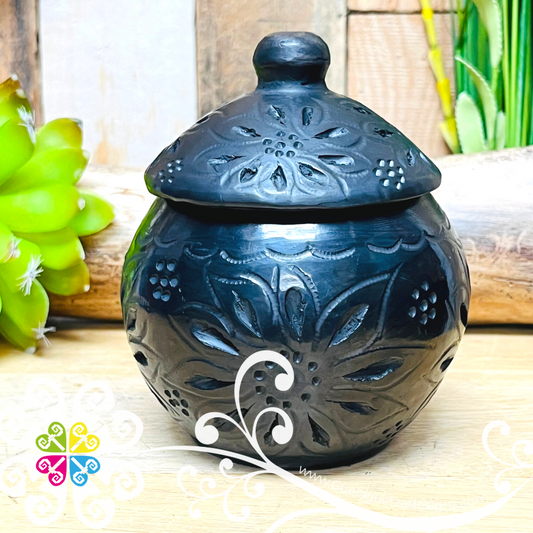 Sugar Bowl Black Clay - Barro Negro Oaxaca