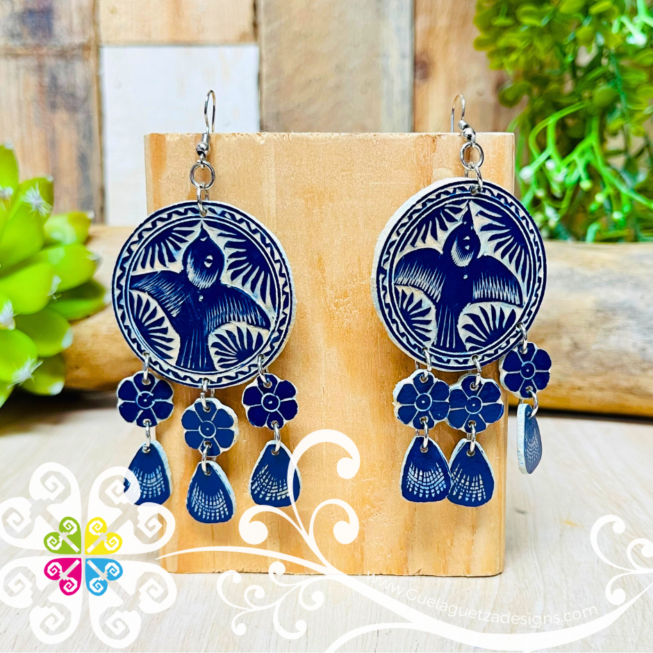 Jicara Round Artisan Earrings - Earrings