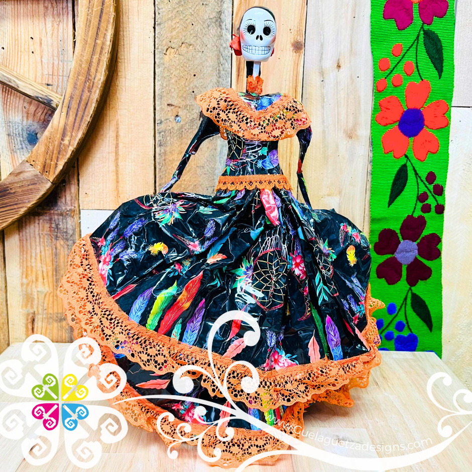 Catrina Escaramuza Papel Mache