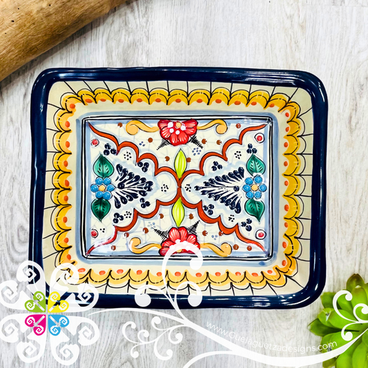 Talavera Galletera Tray - Talavera Puebla