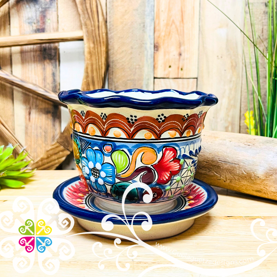 Talavera Planter - Maceta Mexicana