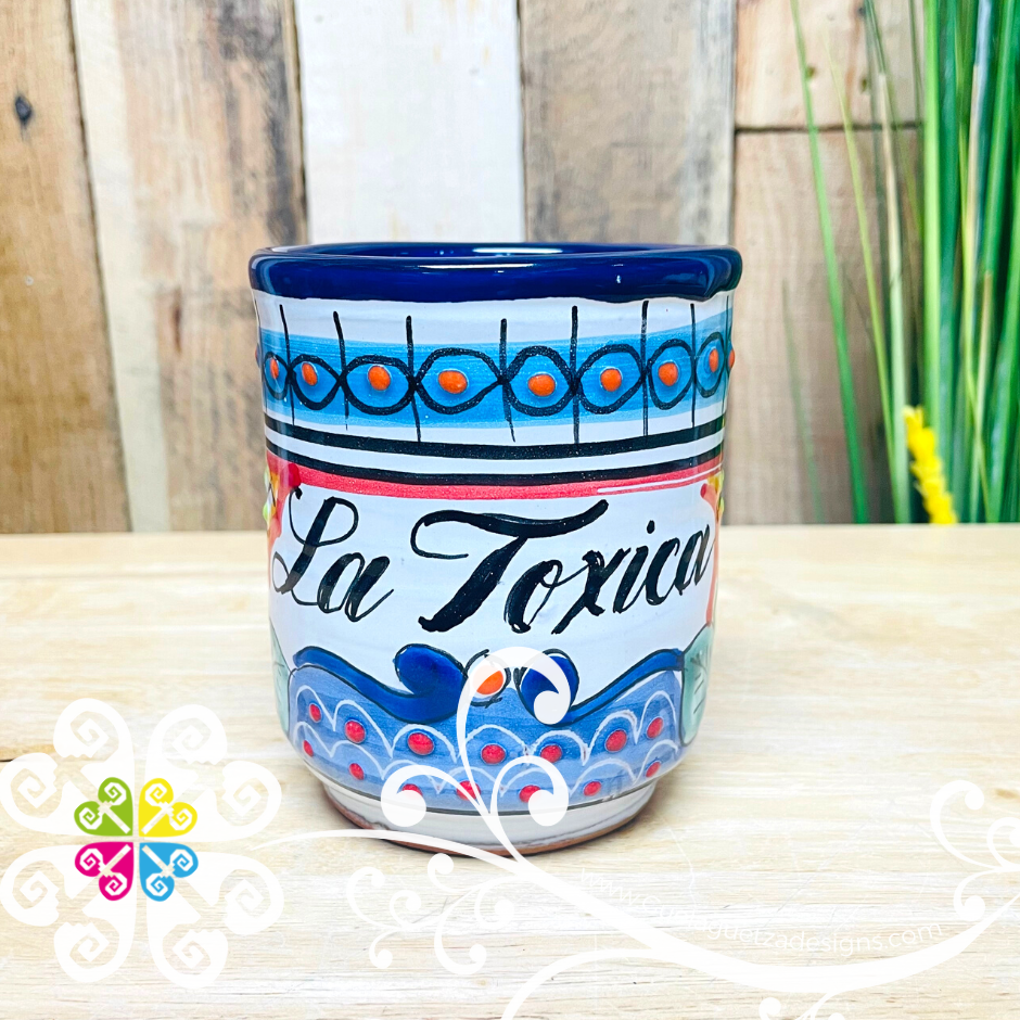 La Toxica Floral Bouquet Talavera Mug - Single Talavera Mug