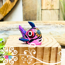 Mini Betta Fish Alebrije Handcarve Wood Decoration Figure