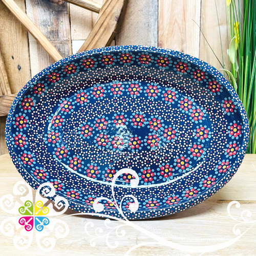 Capula Clay Fino Medium Oval Tray - Artisan Kitchen