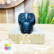 Single Calaverita Black Clay Shot- Tequilero - Barro Negro Oaxaca