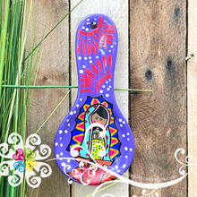 Virgen Guadalupe Hand Painted Spoon Rest