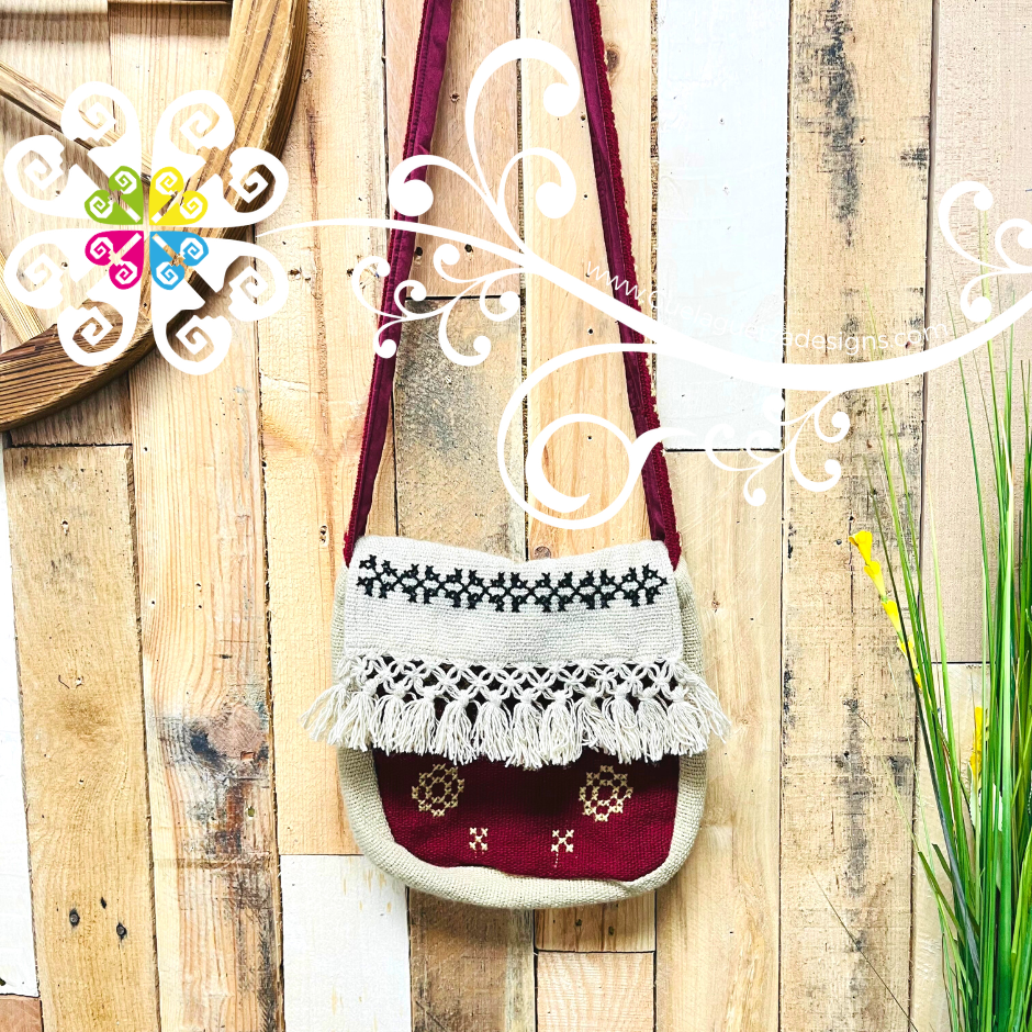 Hand Embroidered Puebla Bag - Crossbody Bag