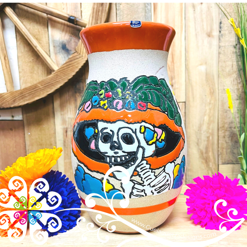 Florero Catrina - Mexican Home Décor