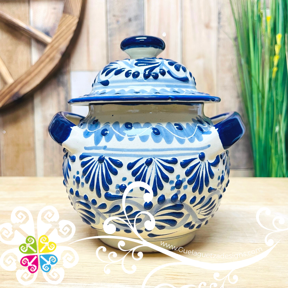 Large Talavera Sugar Bowl - Talavera Azucarera - Talavera Kitchen