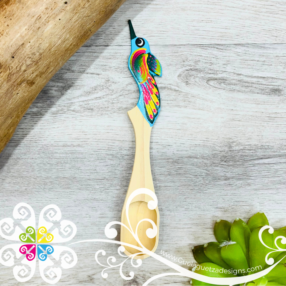 Hummingbird Sugar Spoon - Cocina Oaxaca