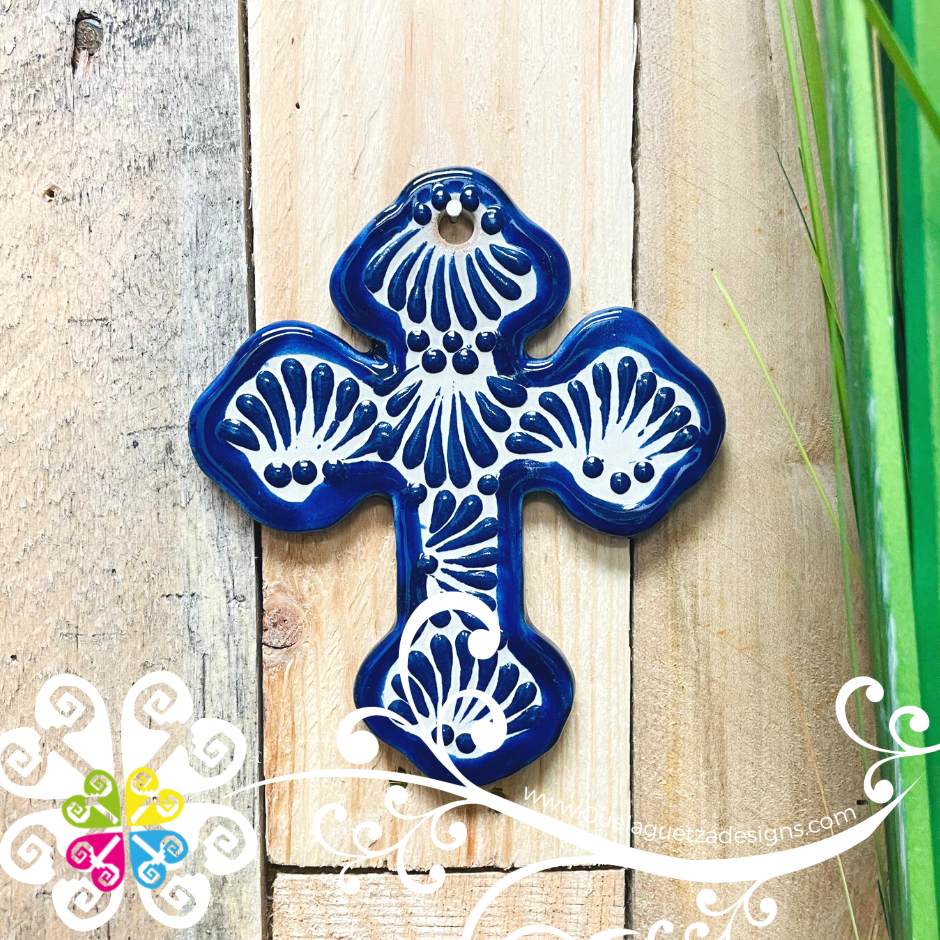 Small Talavera Cross- Talavera Home Decor