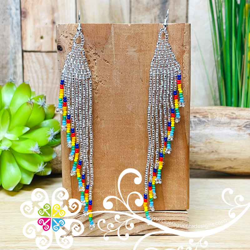 Beaded wing earrings store