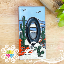 Desert Mexican House Numbers - Tiles Numbers