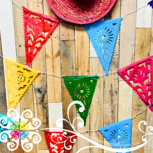 Picos Fiesta Banner -  Plastico Picado