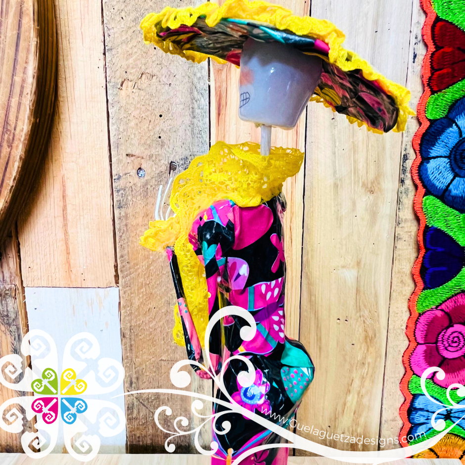 Medium Catrina Papel Mache