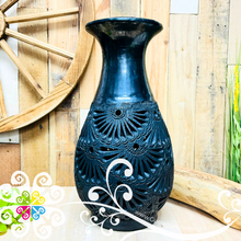 Extra Large Black Clay Vase - Barro Negro Oaxaca