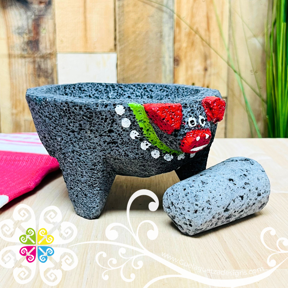 Small Porki Molcajete - Molcajete Piedra