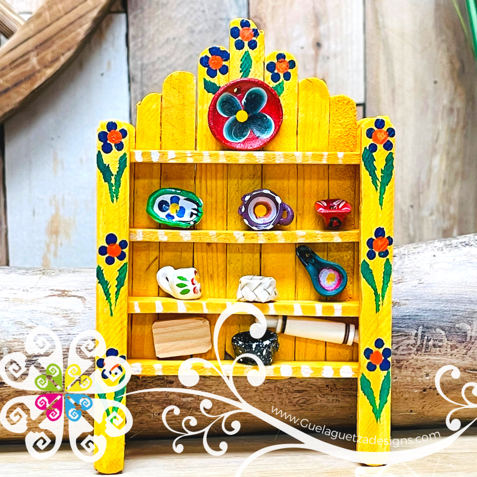 Mini Trastero Cocinita - Mexican Wall Decor