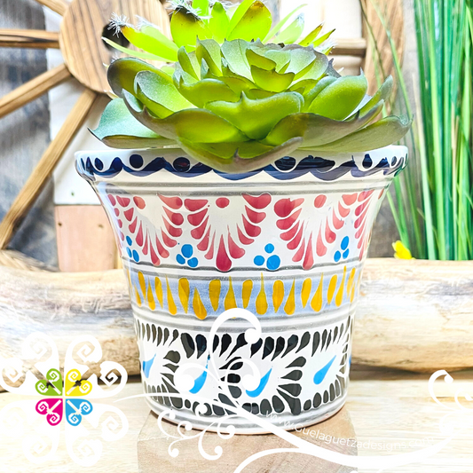 Large Talavera Pot - Maceta - Talavera Home Decor