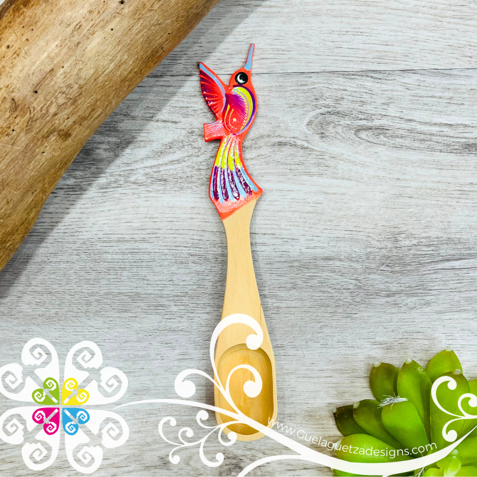 Hummingbird Sugar Spoon - Cocina Oaxaca