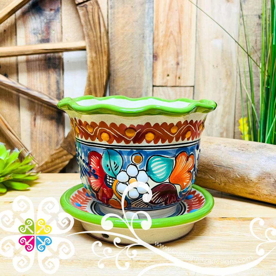 Talavera Planter - Maceta Mexicana