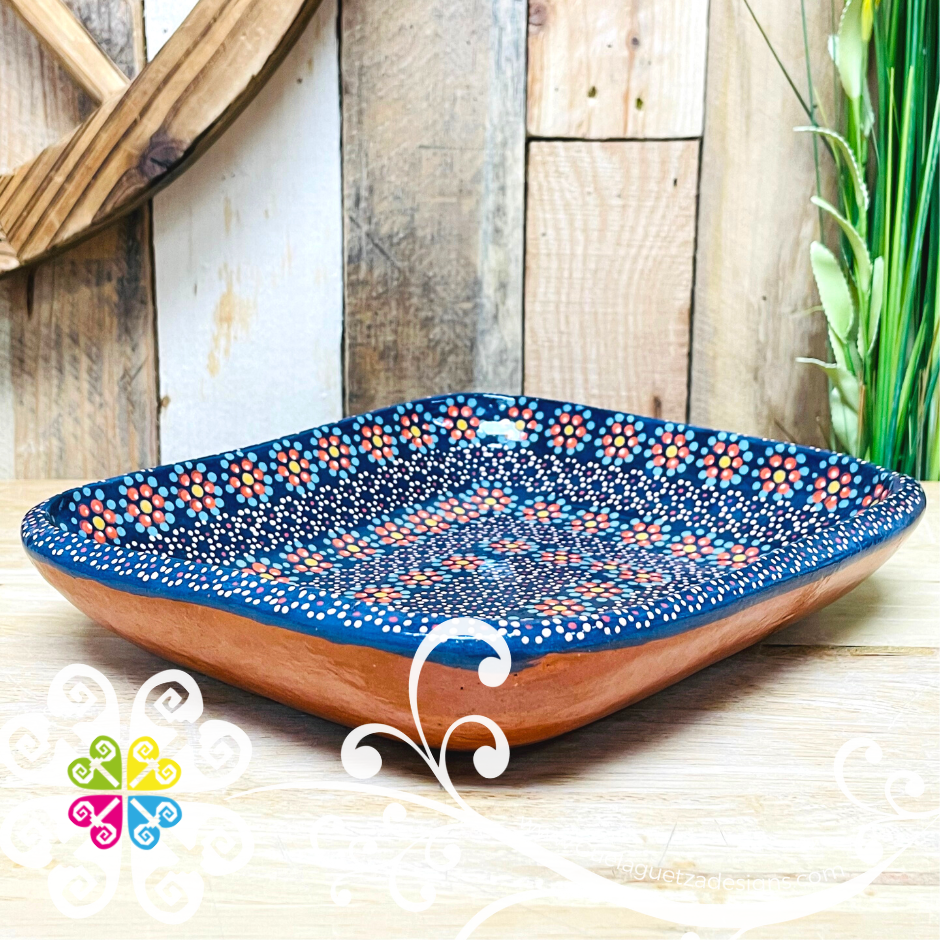 Capula Clay Fino Square Tray - Capula Fino Clay Kitchen