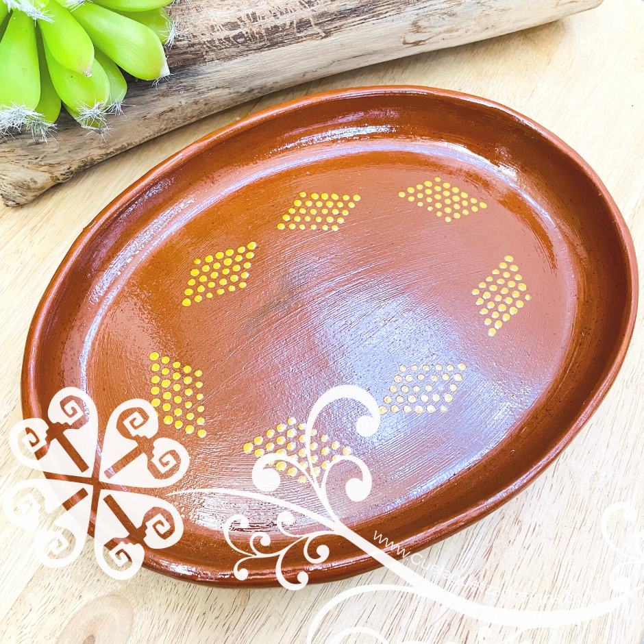 Decorative Clay Tray