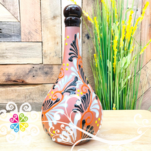 Feathers Garifa Tequilero - Tequila Clay Bottle