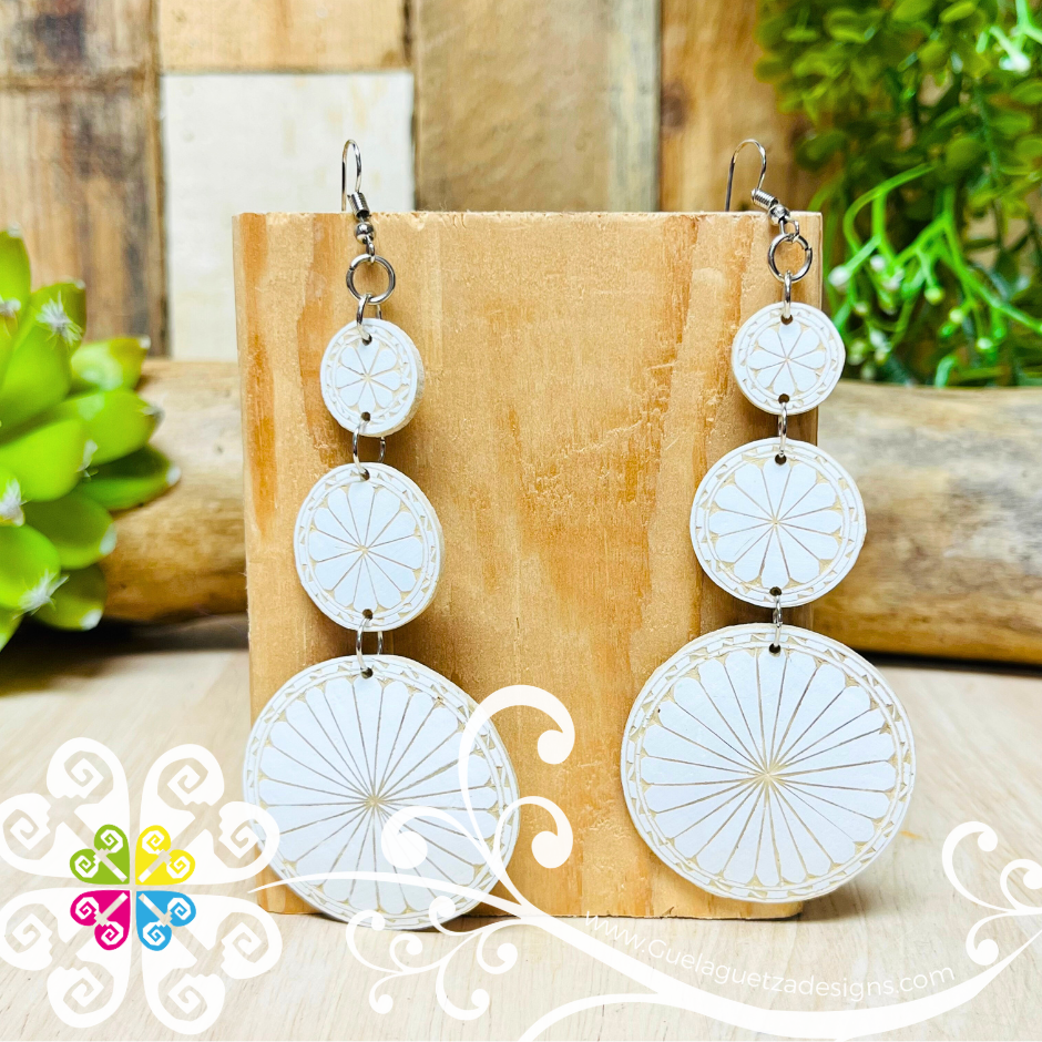 Jicara Round Artisan Earrings - Earrings