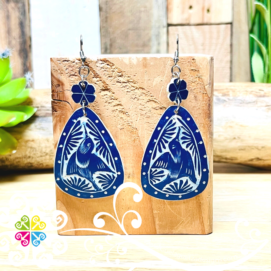 Jicara Triangle Artisan Earrings - Earrings